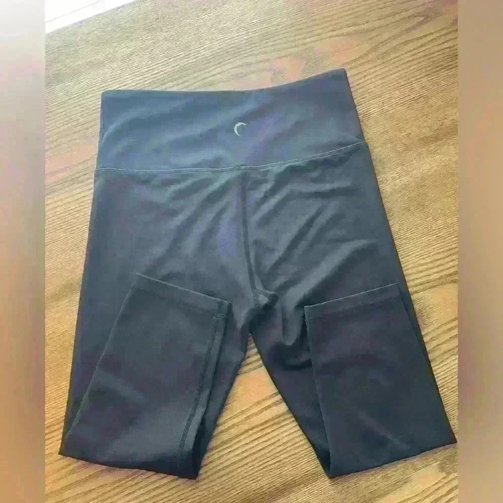 Zyia Active Cropped Tights Leggings Black Size 4